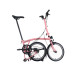 Brompton C Line Flamingo Pink 12-Speed